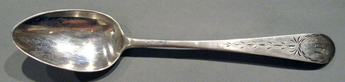 1998.0004.1398.004 Siver Spoon upper surface