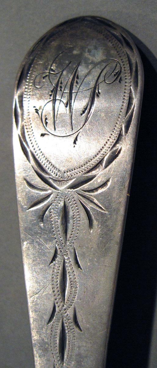1998.0004.1398.004 Siver Spoon engraving