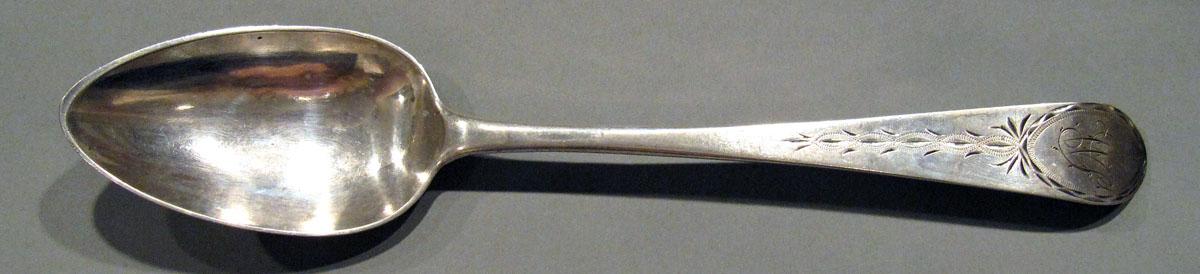 1998.0004.1398.005 Siver Spoon upper surface