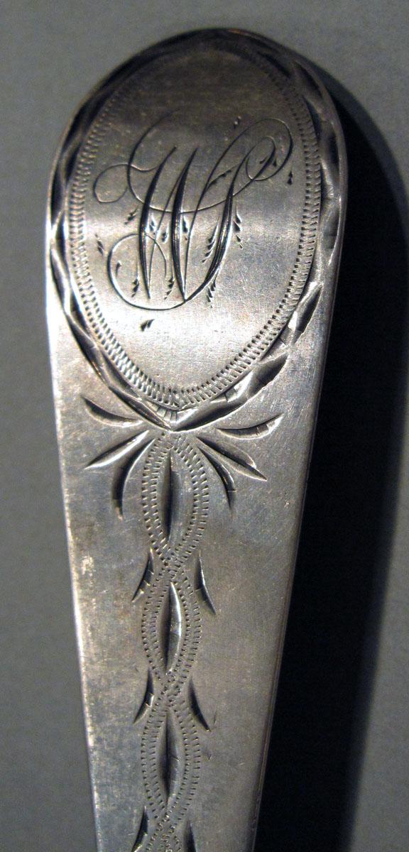 1998.0004.1398.006 Siver Spoon engraving