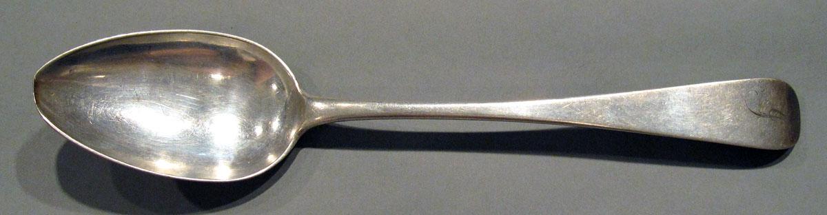 1998.0004.1399 Siver Spoon upper surface