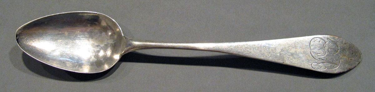 1998.0004.1404 Siver Spoon upper surface