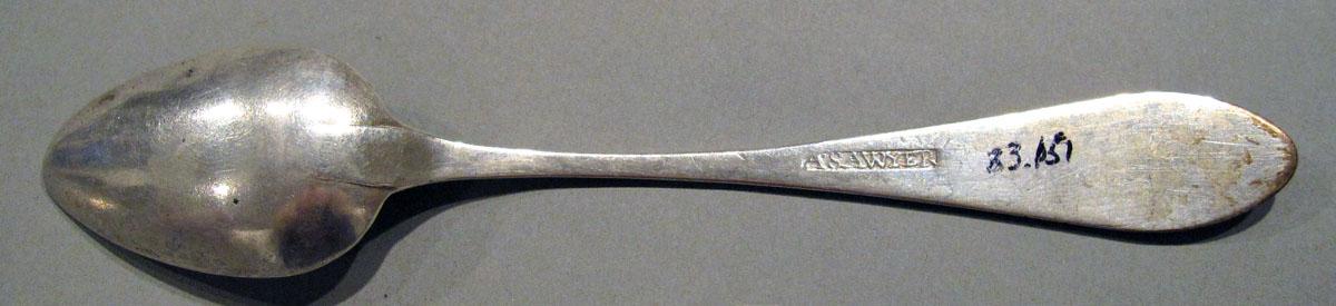 1998.0004.1404 Siver Spoon underside