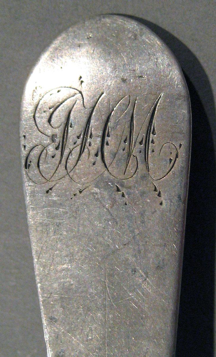 1998.0004.1410.001 Silver Spoon engraving