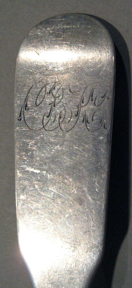 1998.0004.1413 Silver Spoon engraving