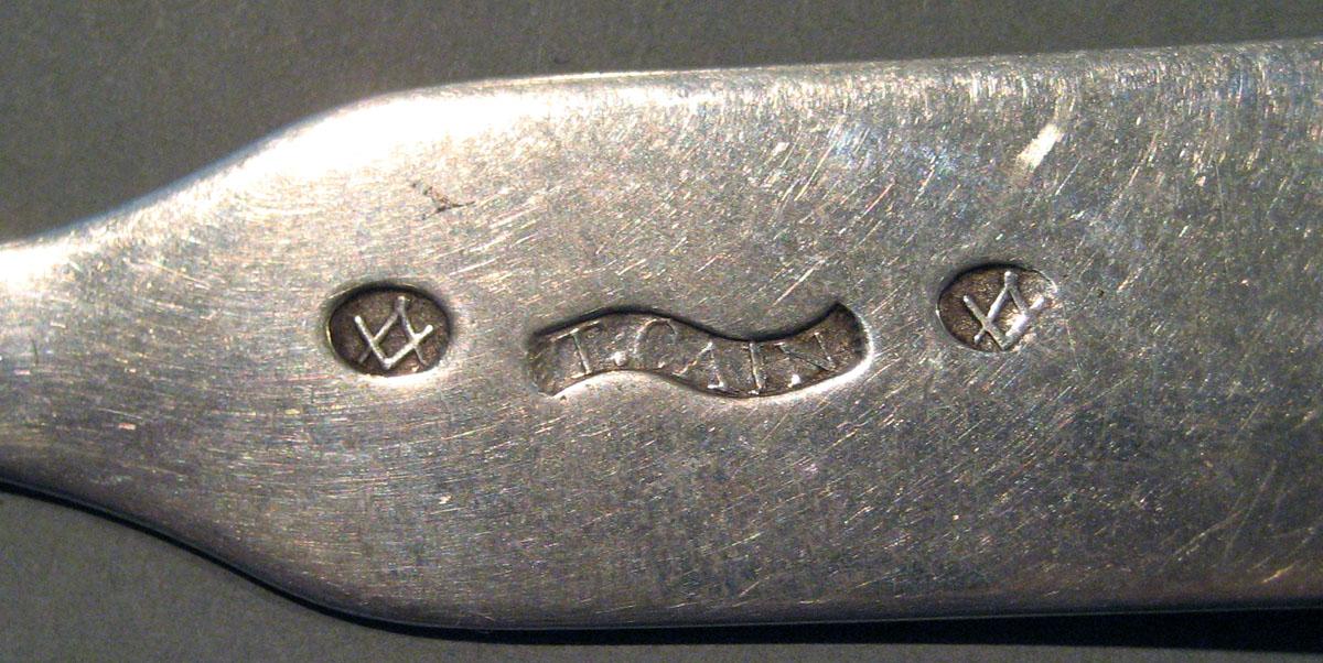 1998.0004.1416 Silver Spoon mark