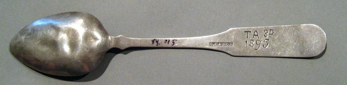 1998.0004.1418.002 Silver Spoon underside
