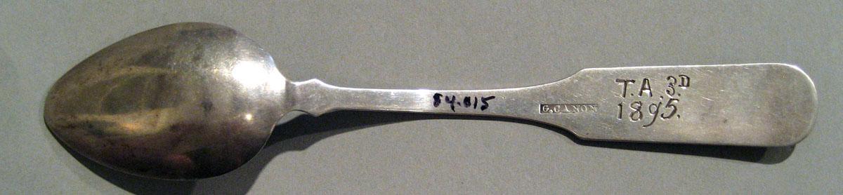 1998.0004.1418.003 Silver Spoon underside