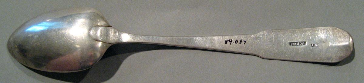 1998.0004.1420.001 Silver Spoon underside