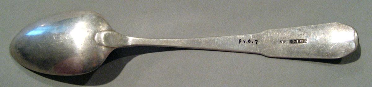 1998.0004.1420.002 Silver Spoon underside