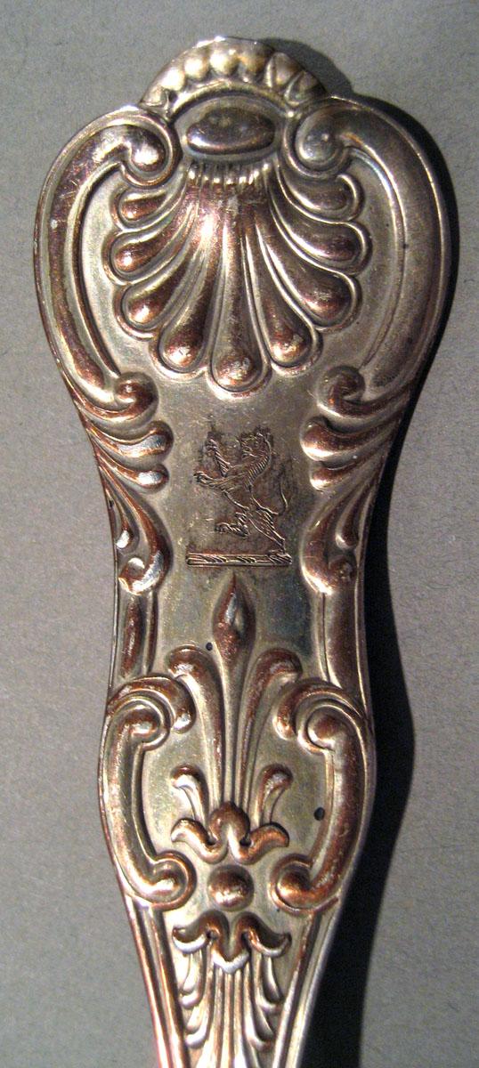 1998.0004.1425 Silver Spoon engraving