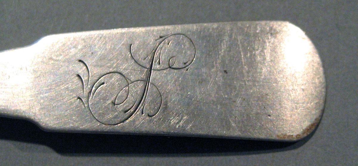 1998.0004.1428 Silver Spoon engraving