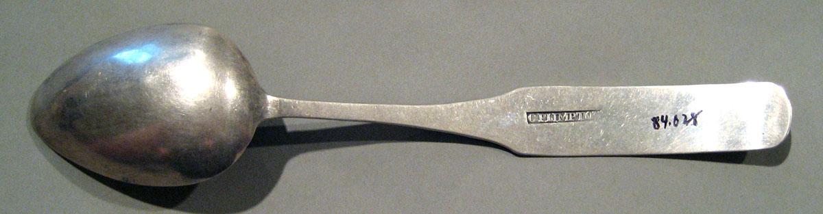 1998.0004.1430 Silver Spoon underside