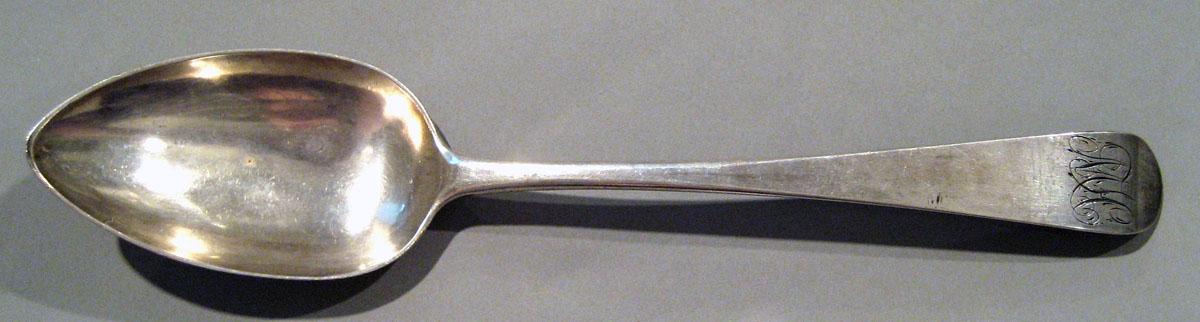 1998.0004.1432 Silver Spoon upper surface