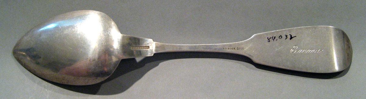 1998.0004.1434 Silver Spoon underside