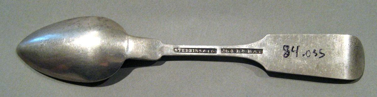 1998.0004.1437 Silver Spoon underside