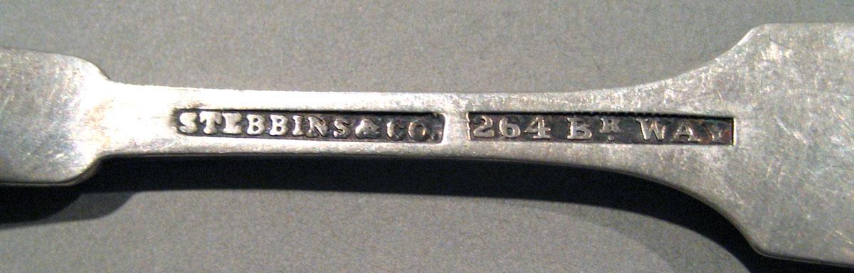 1998.0004.1437 Silver Spoon mark