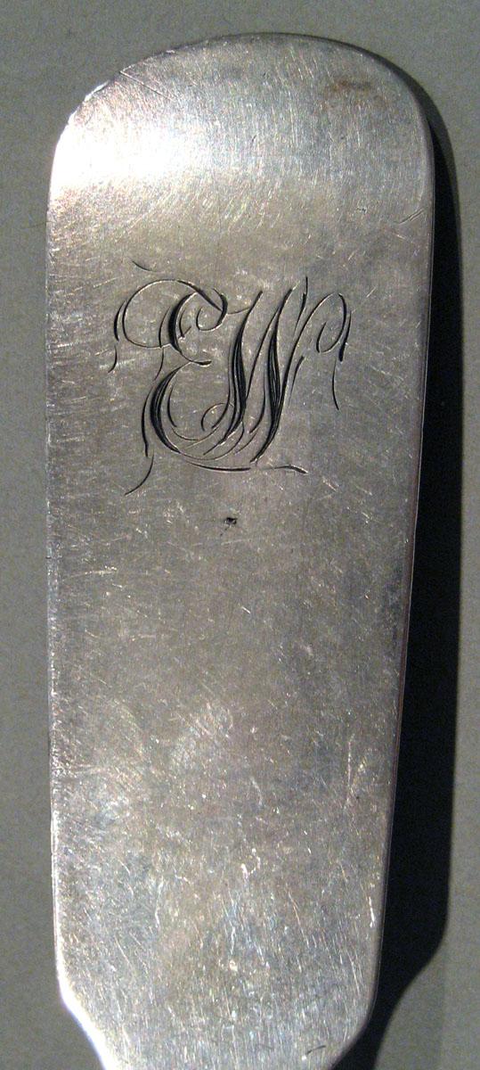 1998.0004.1438 Silver Spoon engraving