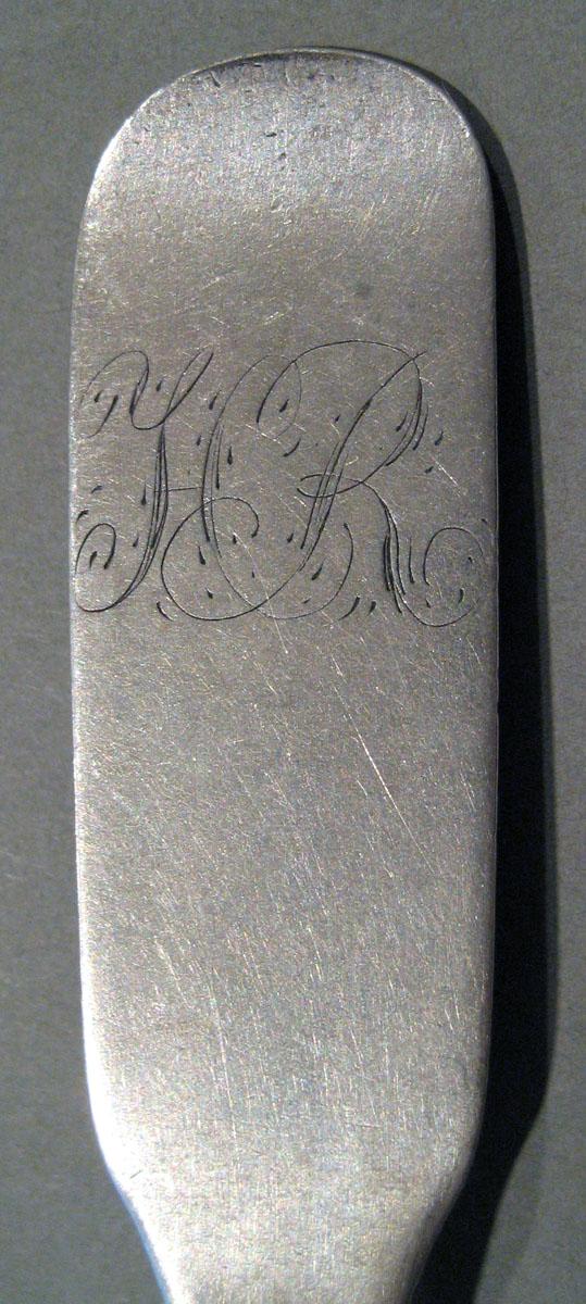 1998.0004.1439 Silver Spoon engraving
