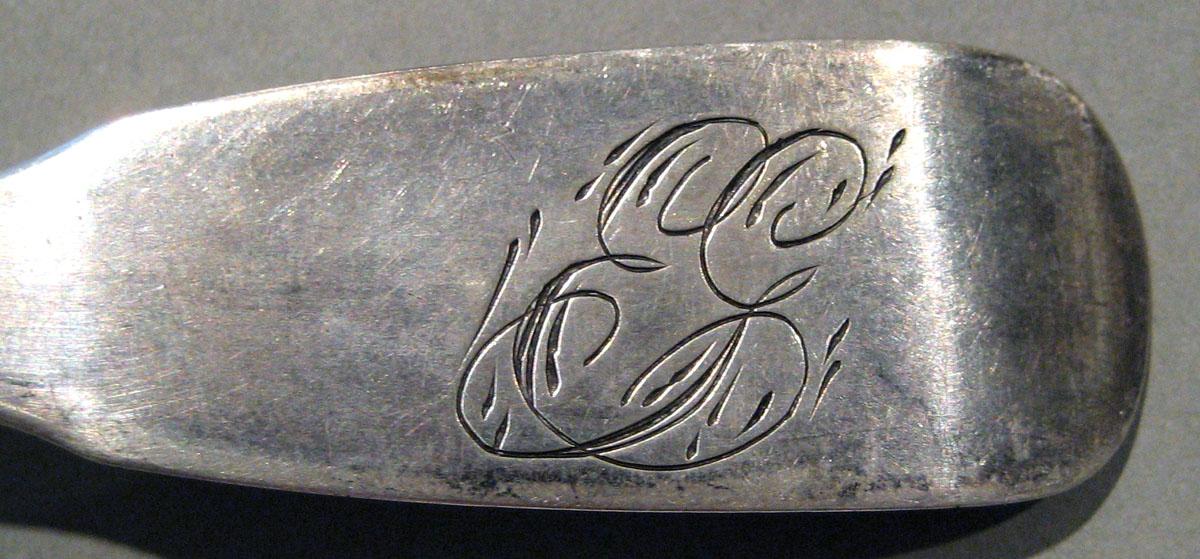 1998.0004.1441.001 Silver Spoon engraving