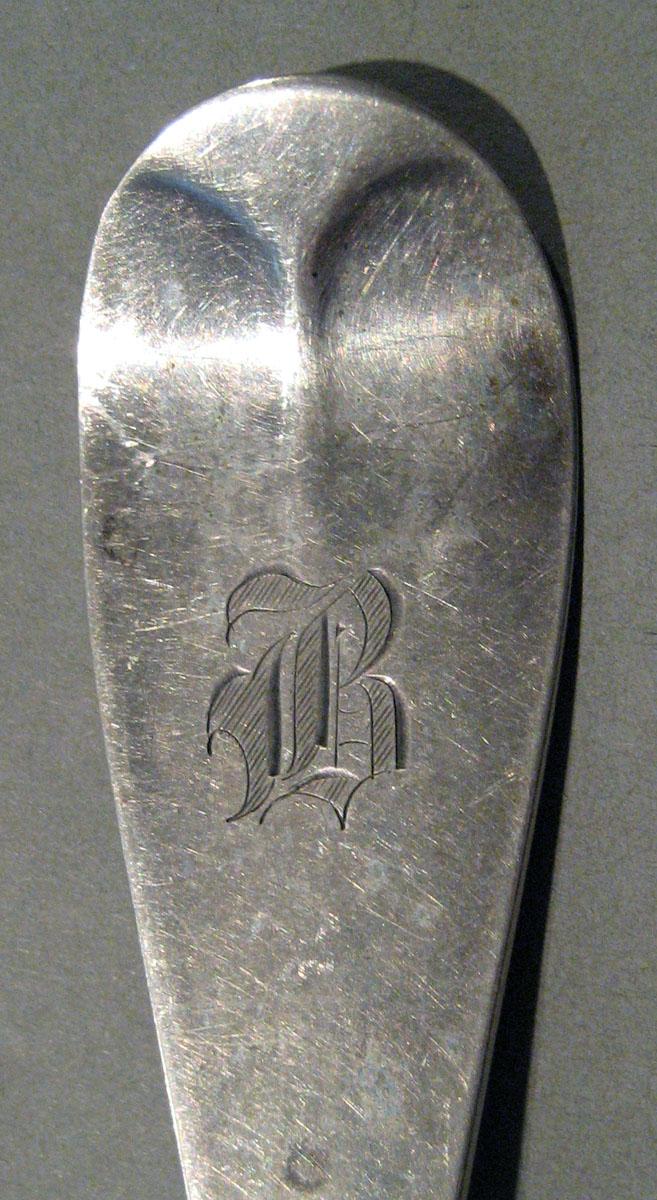 1998.0004.1442 Silver Spoon engraving