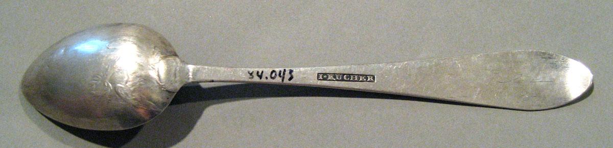 1998.0004.1445 Silver Spoon underside