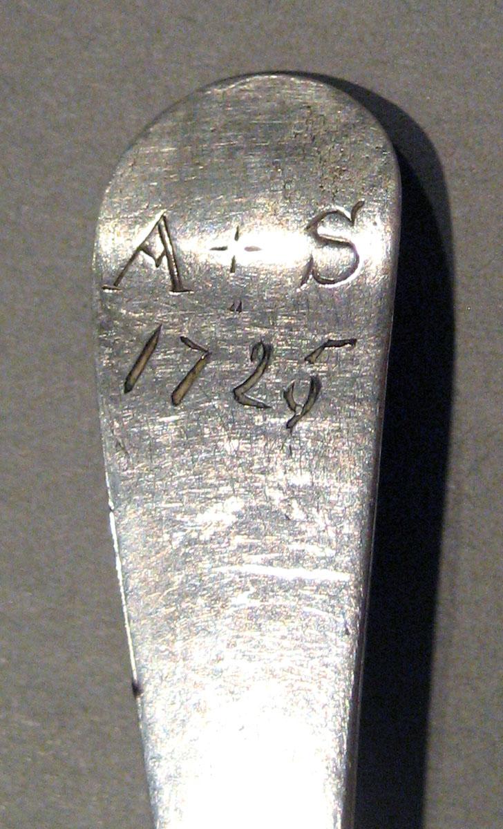 1998.0004.1446 Silver Spoon engraving