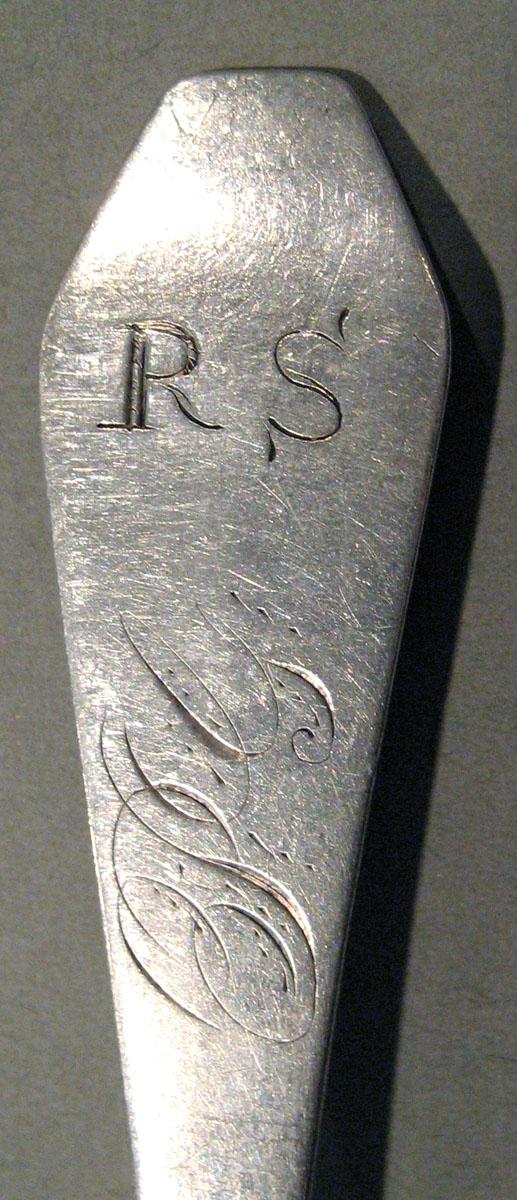 1998.0004.1447.001 Silver Spoon engraving