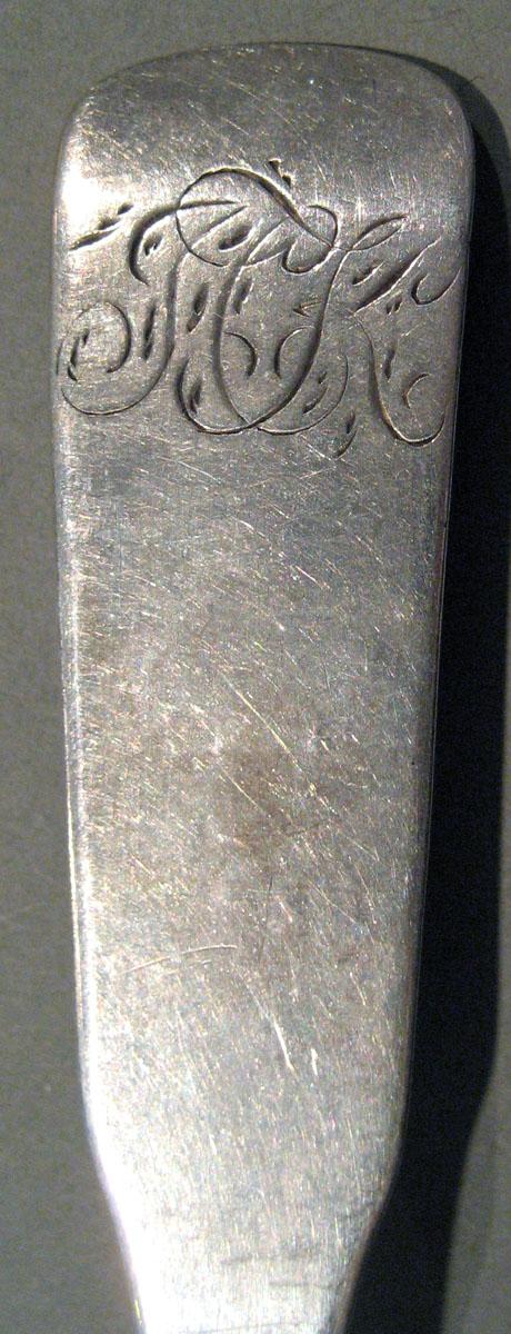 1998.0004.1450 Silver Spoon engraving