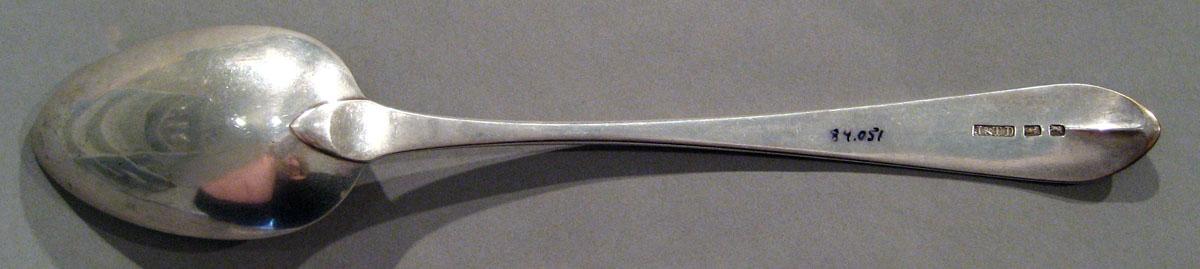 1998.0004.1452.001 Silver Spoon underside