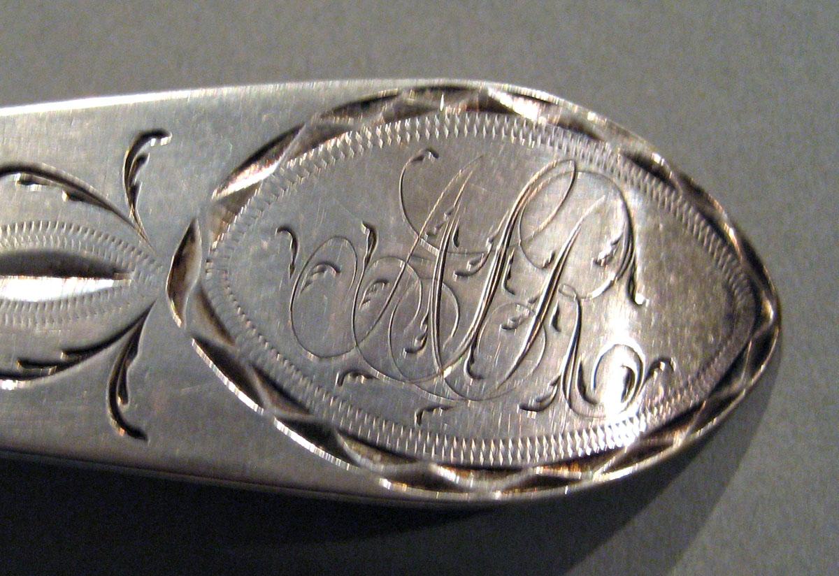 1998.0004.1452.001 Silver Spoon engraving