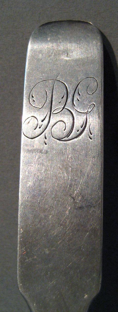 1998.0004.1453 Silver Spoon engraving