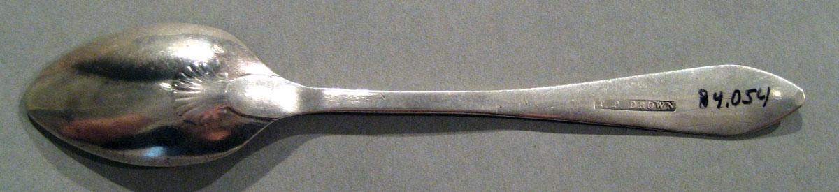 1998.0004.1455 Silver Spoon underside