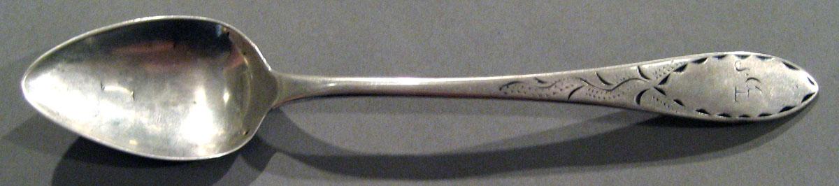 1998.0004.1456 Silver Spoon upper surface