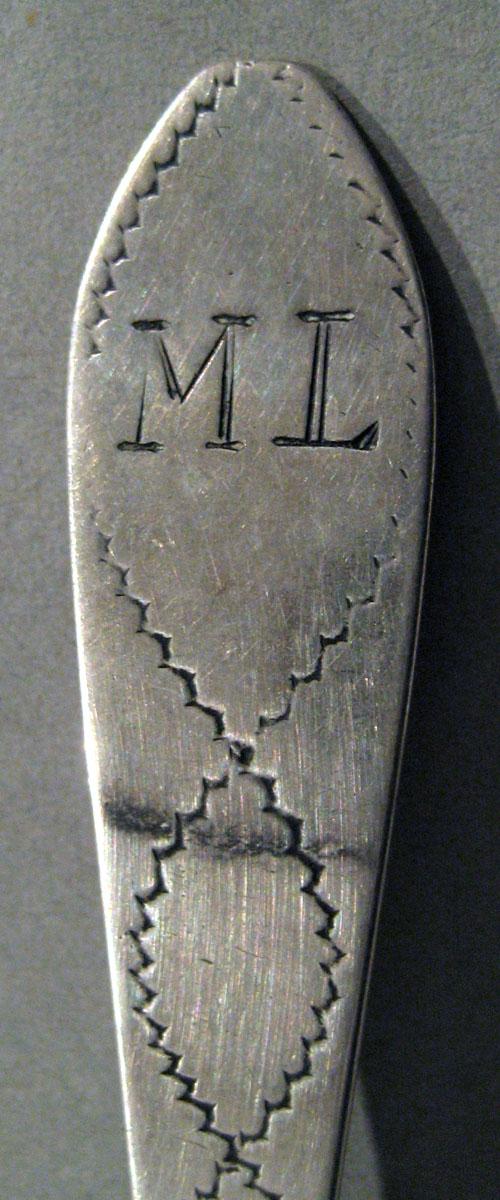 1998.0004.1458 Silver Spoon engraving