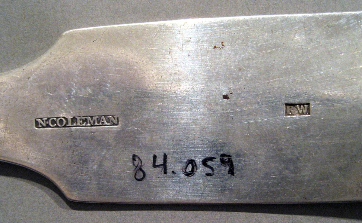1998.0004.1460 Silver Spoon mark