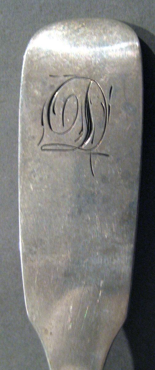1998.0004.1462 Silver Spoon engraving