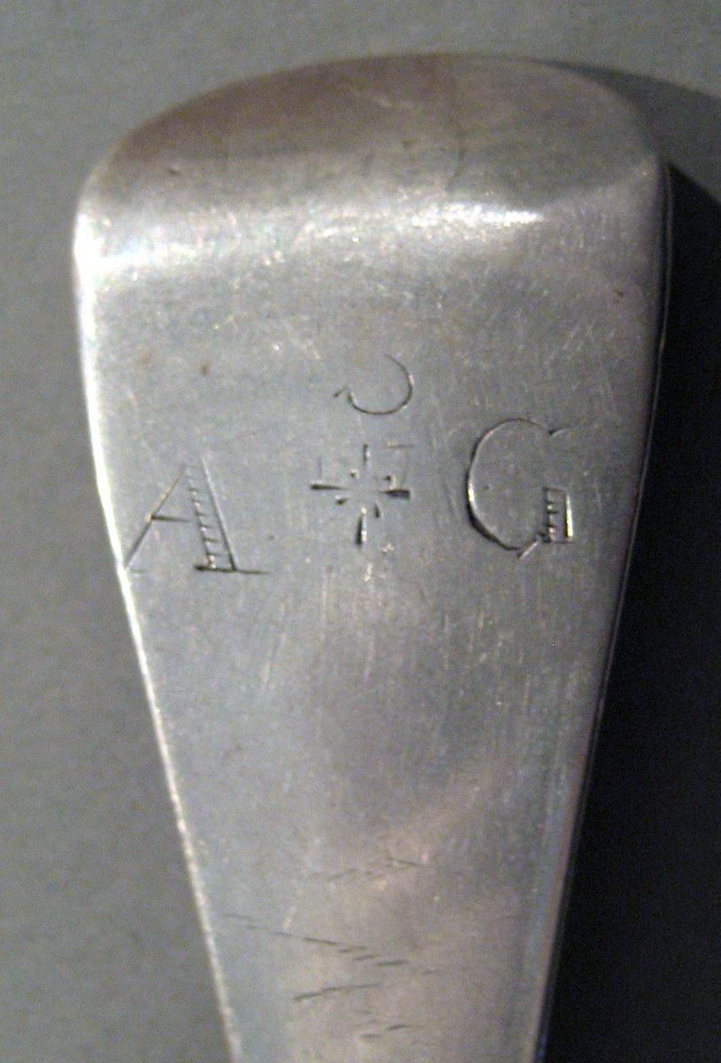 1998.0004.1467 Silver Spoon engraving