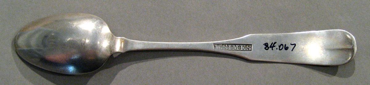 1998.0004.1468.001 Silver Spoon underside