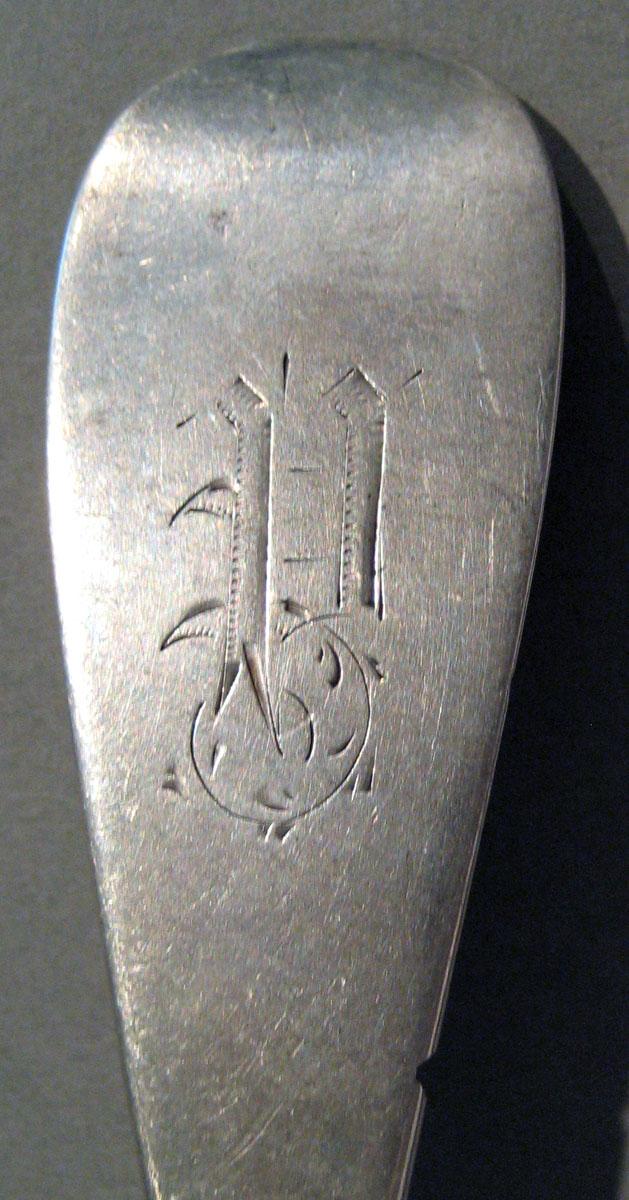 1998.0004.1470 Silver Spoon engraving