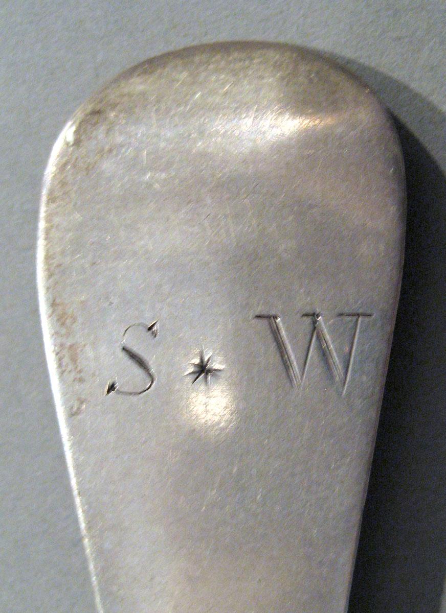 1998.0004.1471 Silver Spoon engraving