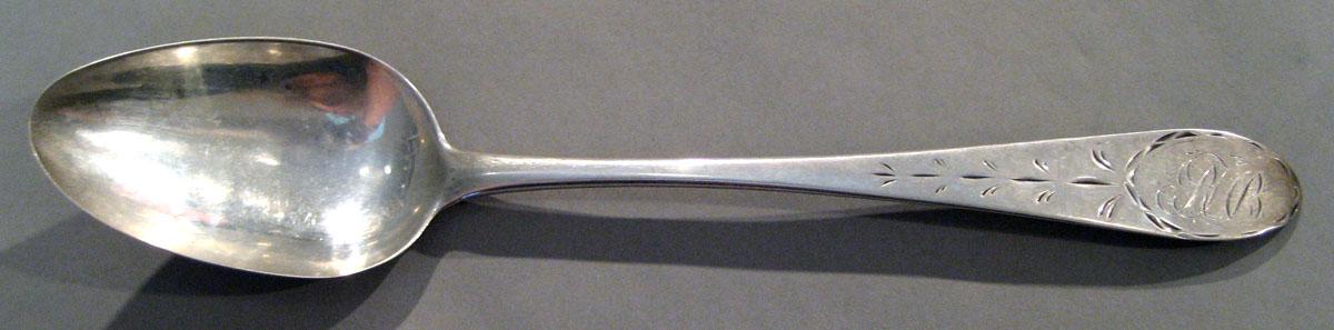 1998.0004.1472 Silver Spoon upper surface