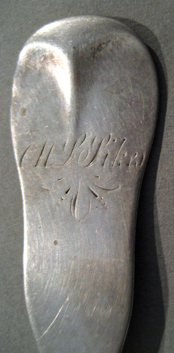 1998.0004.1474 Silver Spoon engraving