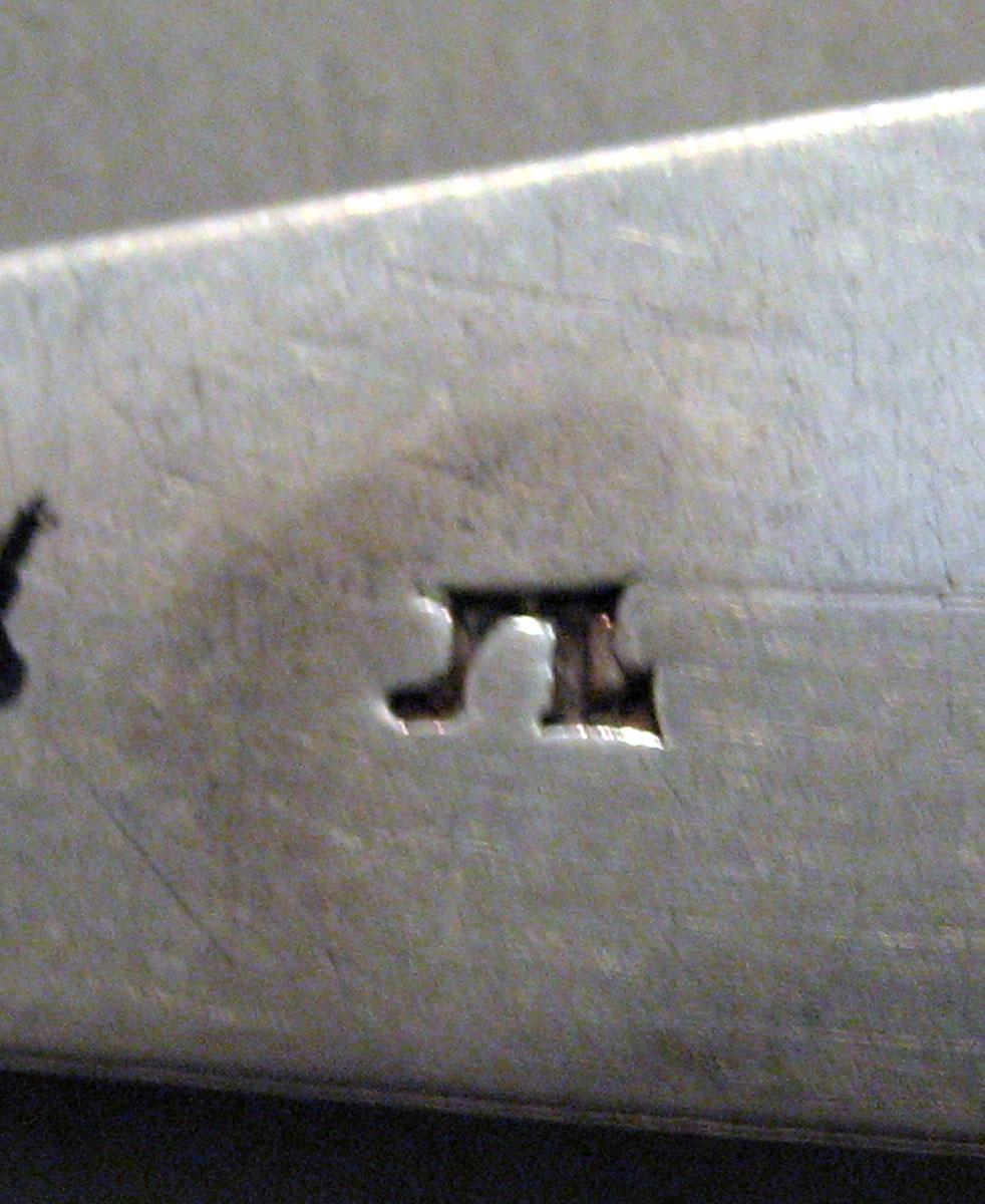 1998.0004.1479 Silver Spoon mark
