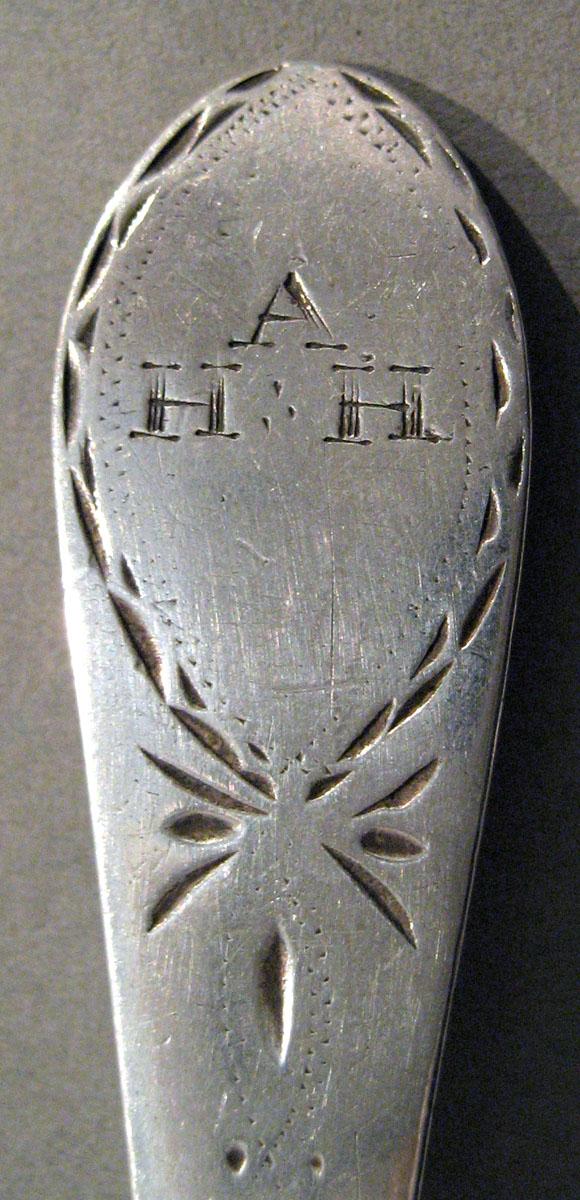 1998.0004.1483.002 Silver Spoon engraving