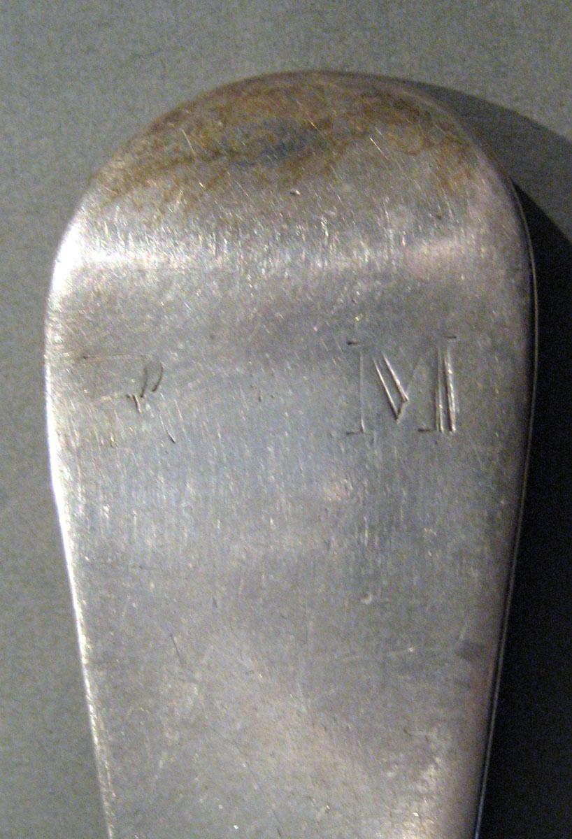 1998.0004.1485 Silver Spoon engraving underside