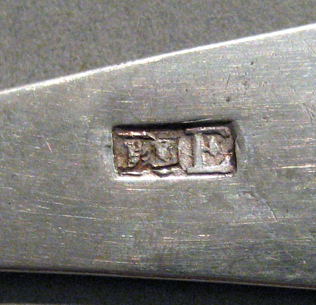 1998.0004.1487 Silver Spoon mark