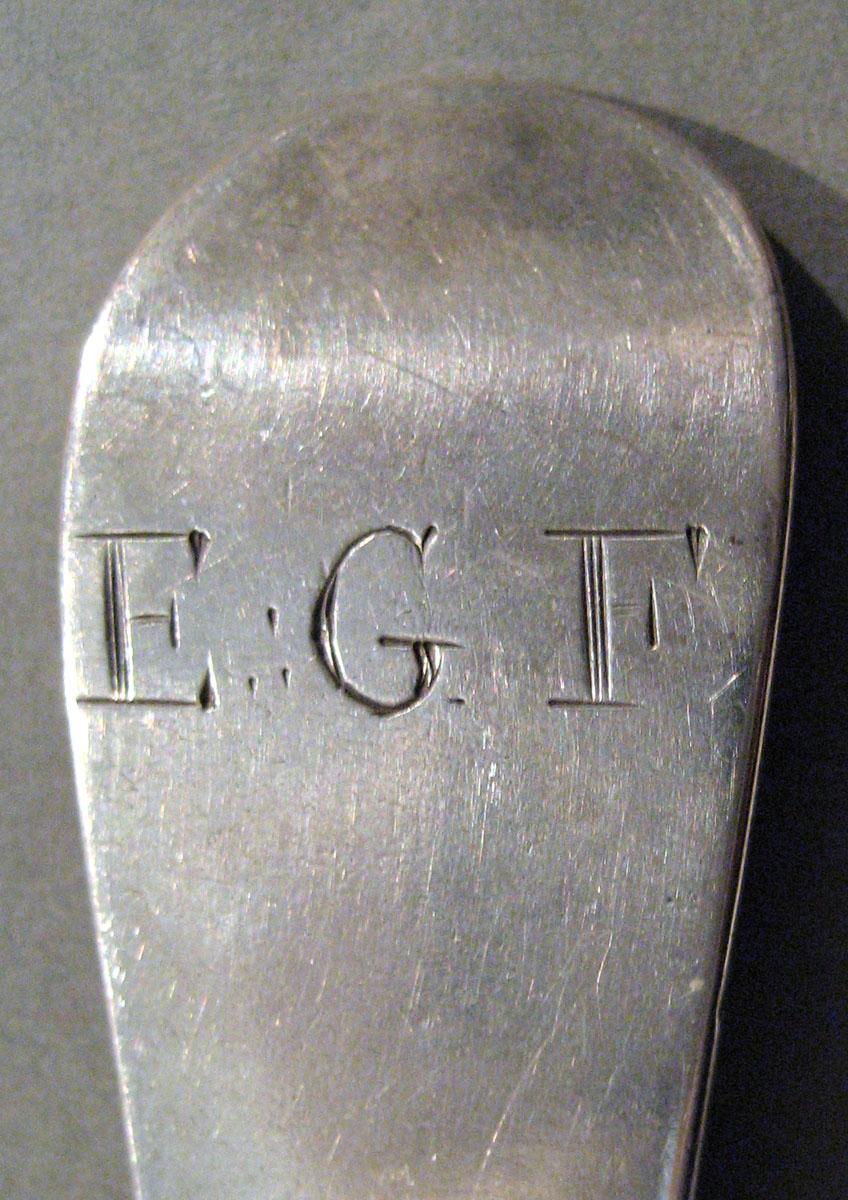 1998.0004.1489 Silver Spoon engraving