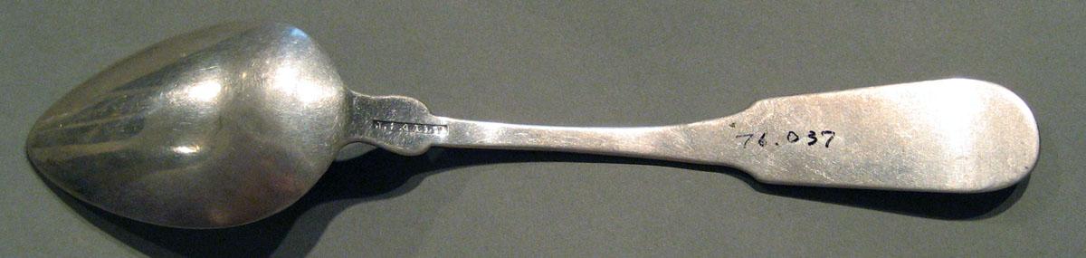 1998.0004.148 Silver Spoon underside