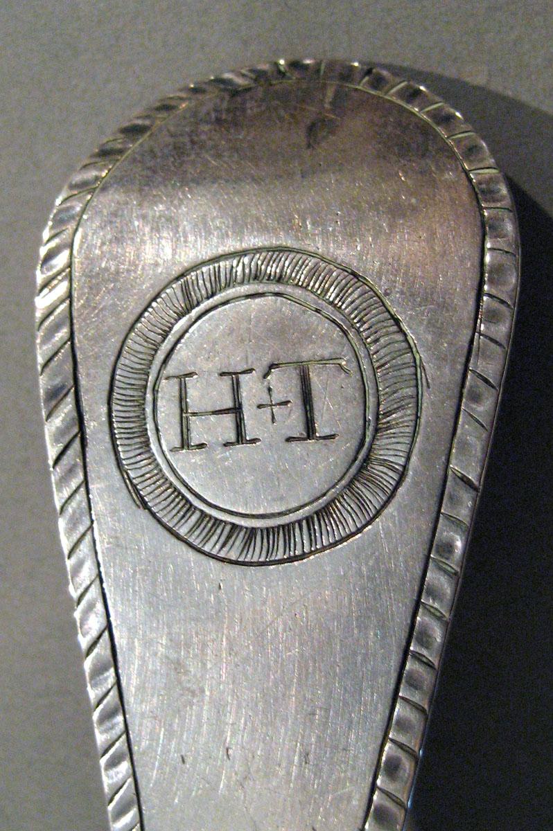 1998.0004.1490 Silver Spoon engraving